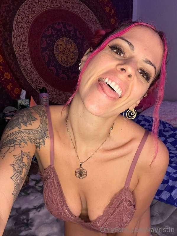 Just imagine this tongue on your favorite spot… where would ..