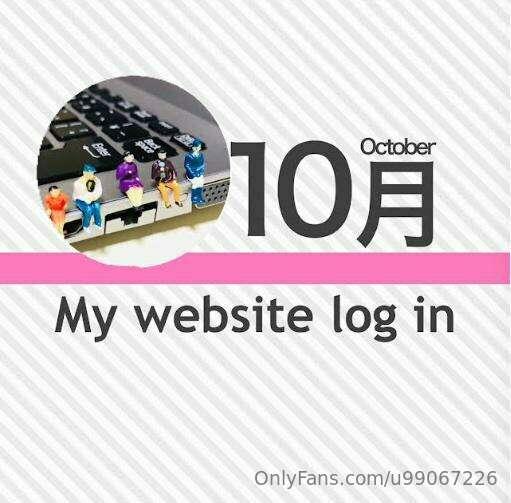 【10月October】Webサイトのパスワードについて/About website passwordsいつも応援ありが..