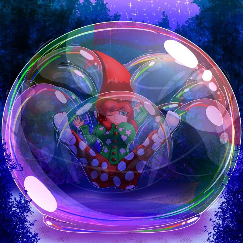 Sleepy Bubble Girl