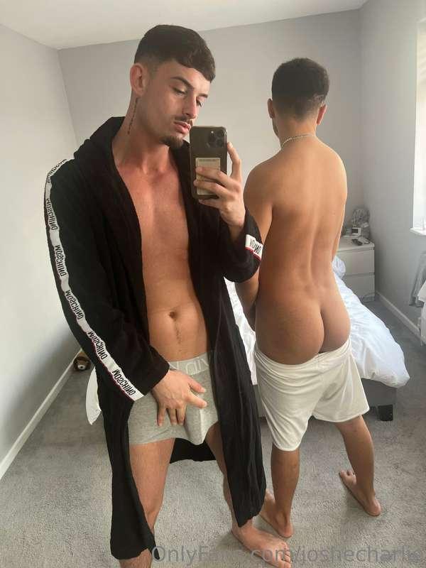 Need another dick to use on charlie's ass who's volunteering