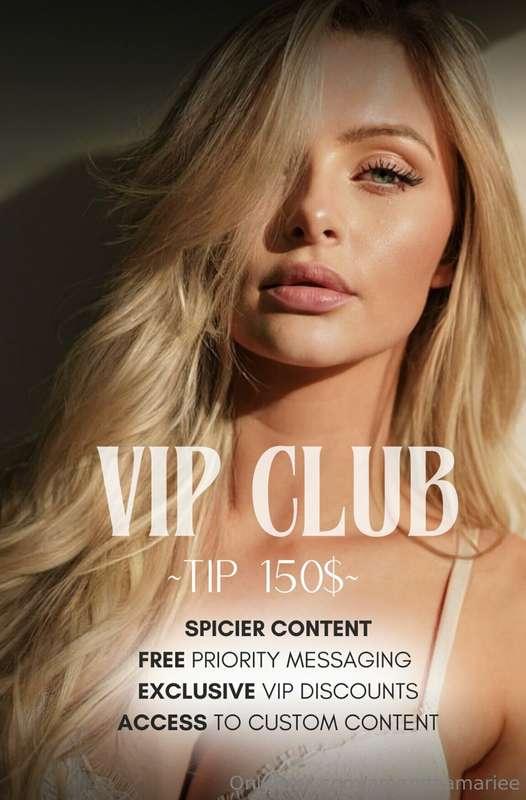 Let's get closer! Join my VIP list for a year 😉VIP PERKS are..