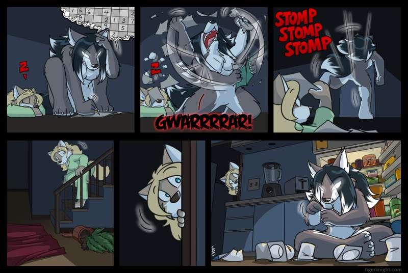 Things that go enraged in the night