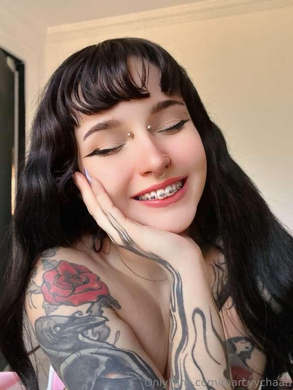 My smile might be innocent, but I promise it’s hiding someth..