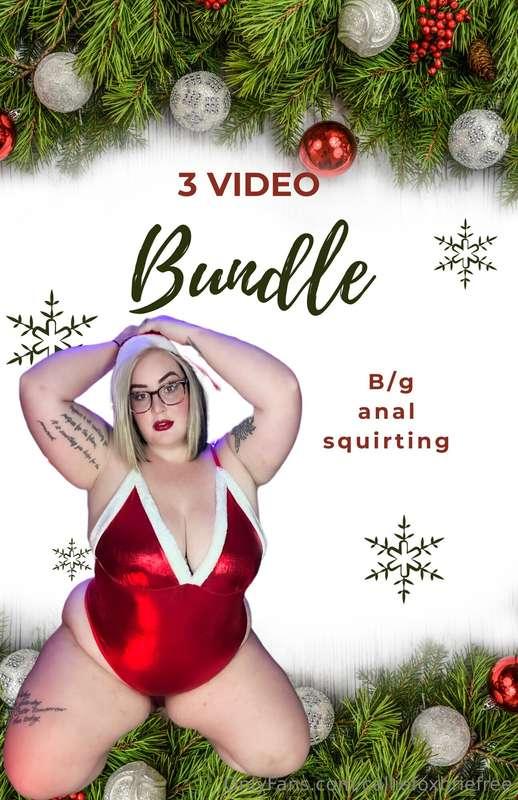 3 videos For only $11.99!!Get your Christmas bundle now!