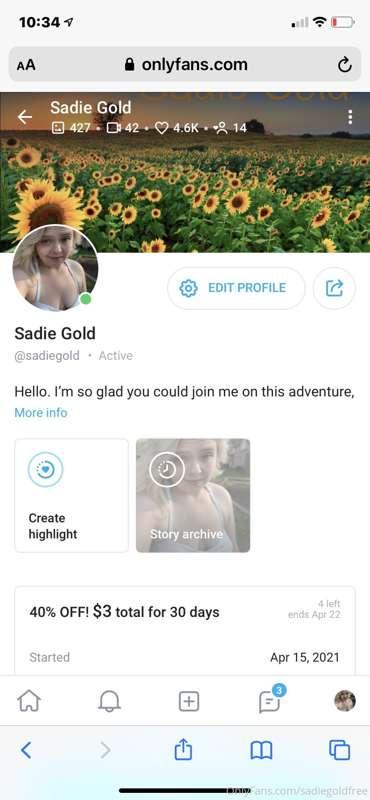 My paid account has 427 photos and counting, nudes , lingeri..