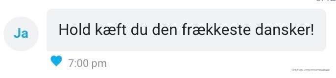 Er du dansk? Hvis ja skrive lige til mig… 😉🇩🇰