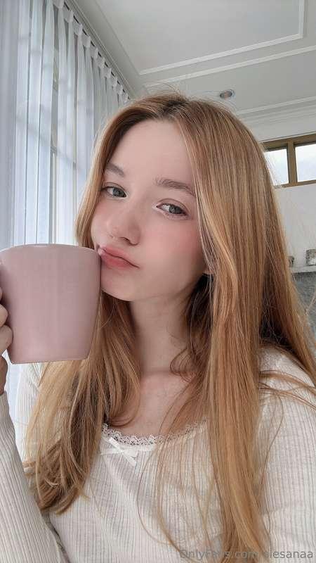 Making my morning coffee and getting ready to start the day ..