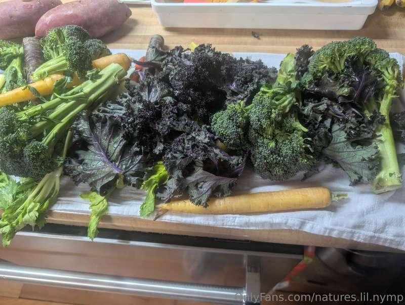 Meal prep MondayEat your veggies! 🥦🥕🥬 And some pussy on the ..