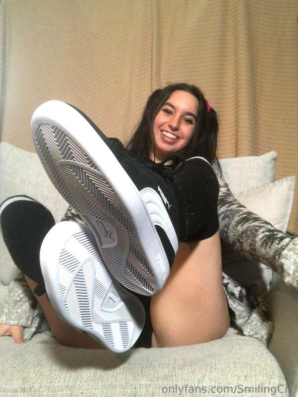 ## like my new shoes? 👟