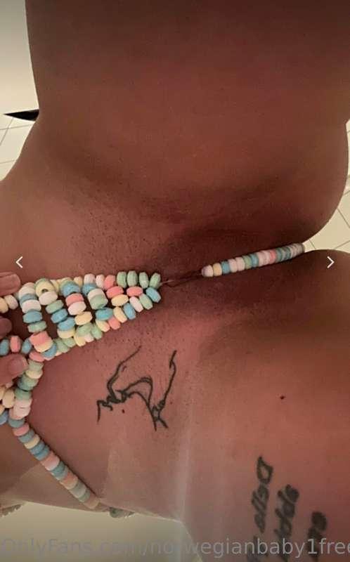 Follow my vip @norwegianbaby1 to see more of my CANDY WORLD ..