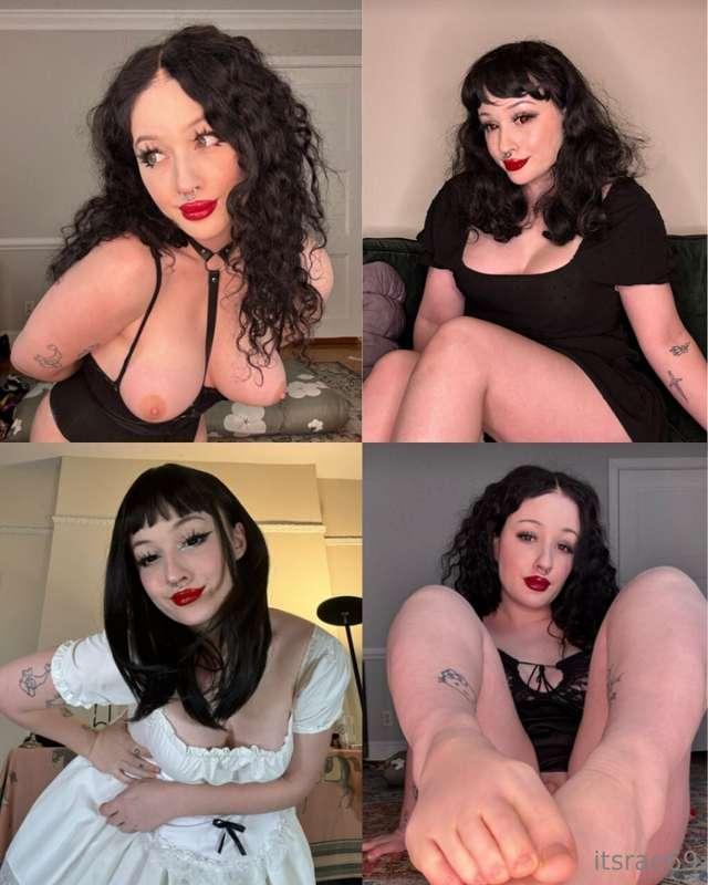 She looks like a dream… but once she drops her panties? It’s..