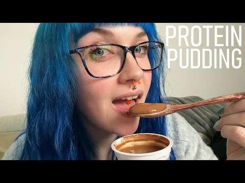 📣EARLY ACCESS📣 ASMR Eating Chocolate Protein Pudding (Lofi Eating Sounds)