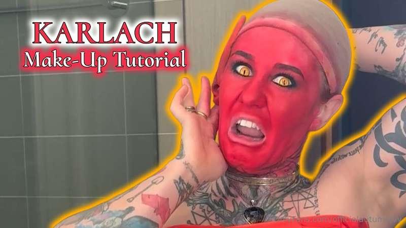 Karlach Makeup Tutorial - BTS / SFWTips are appreciated XOXO..