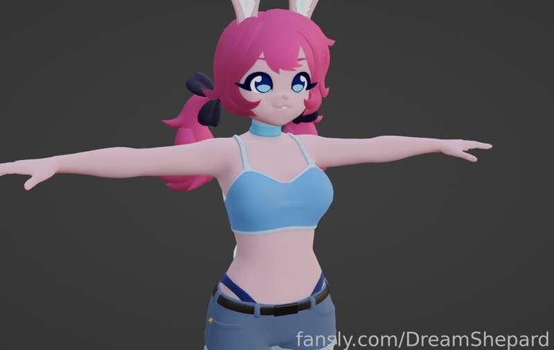 I've been working on a new 3D model for Dreamflower which I'd like to turn into a vtuber model for live shows!

It's still a work in progress, but I'd like to have it ready sometime next year.