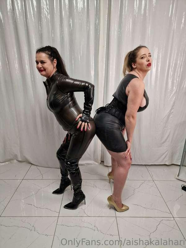 Dont you just wish your face was between our latex booties? ..
