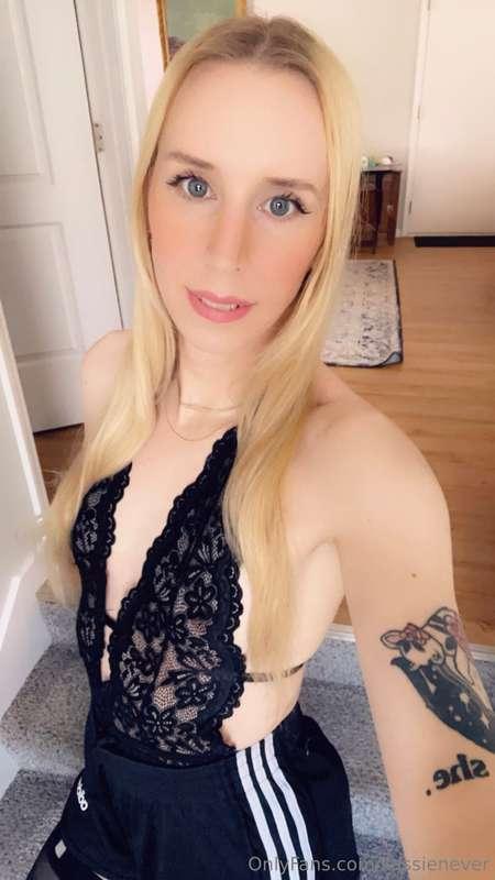 Selfie in a teddy 🥰