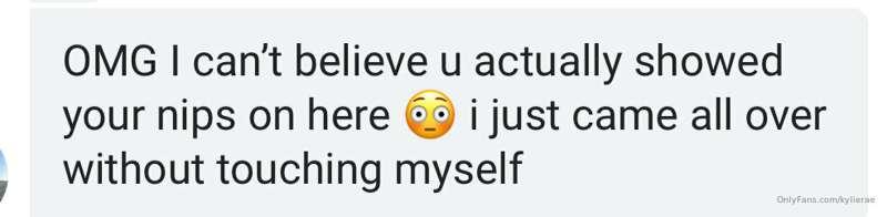 @kylieraeprivate gets it