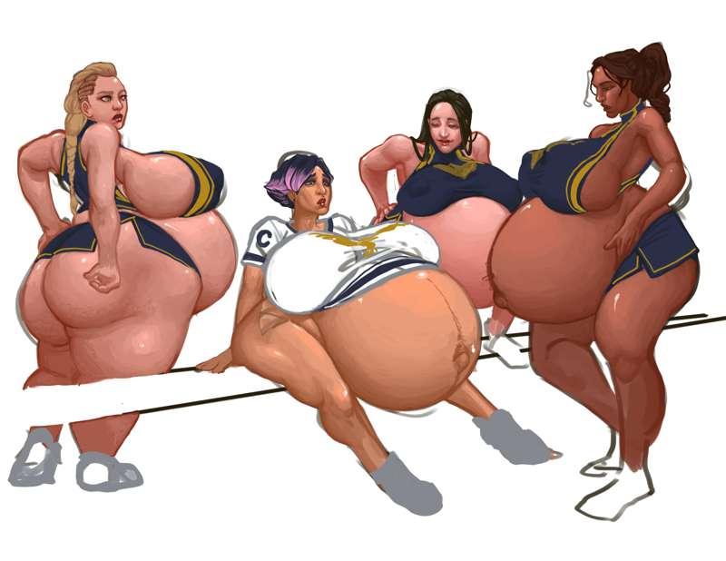 Cheerleaders WIP 2
