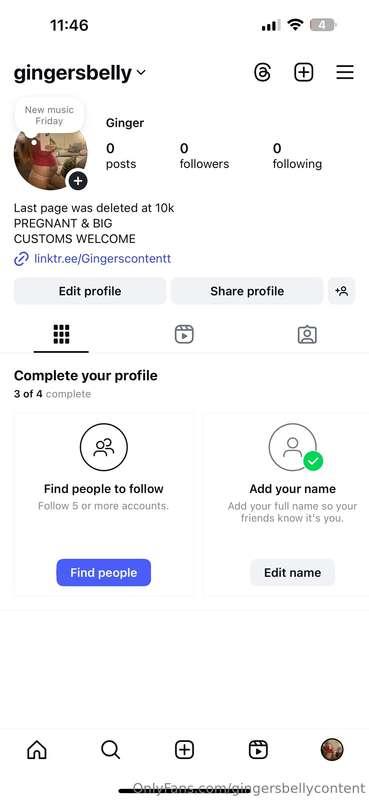 FOLLOW MY NEW PAGE FOR A SURPRISE IN YOUR DM! 