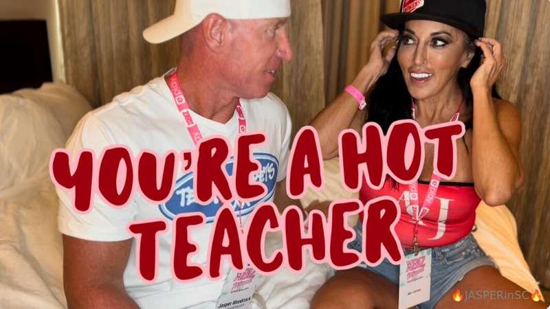 YOU'RE A HOT TEACHER - I explain to Abi the entire meaning b..