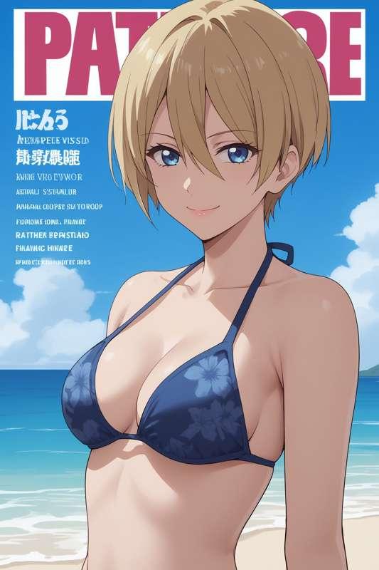 Hououji Akane - Goddess Cafe Terrace NSFW Photobook