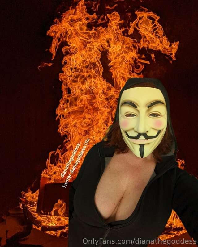 Here's where I get to weird you out.... happy Guy Fawkes Day..