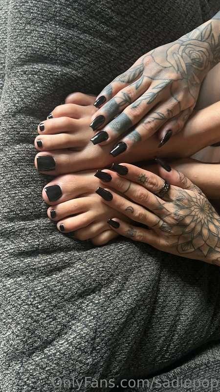 Fresh set 💅 #toes #hands #fetish