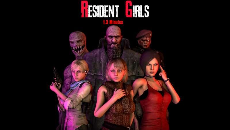 Resident Girls (1.30 Minute video)