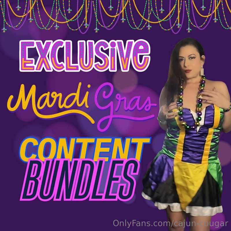 Mardi Gras is almost over 😔 AND SO ARE THESE EXCLUSIVE OFFER..