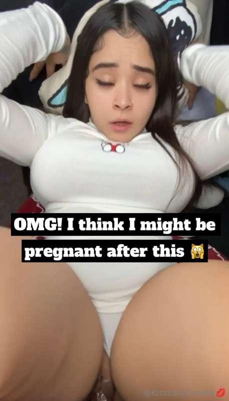 OMG I think I might be pregnant after recording this !! 😳 I ..
