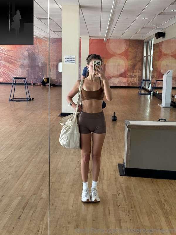 nothing like a great workout 🥰