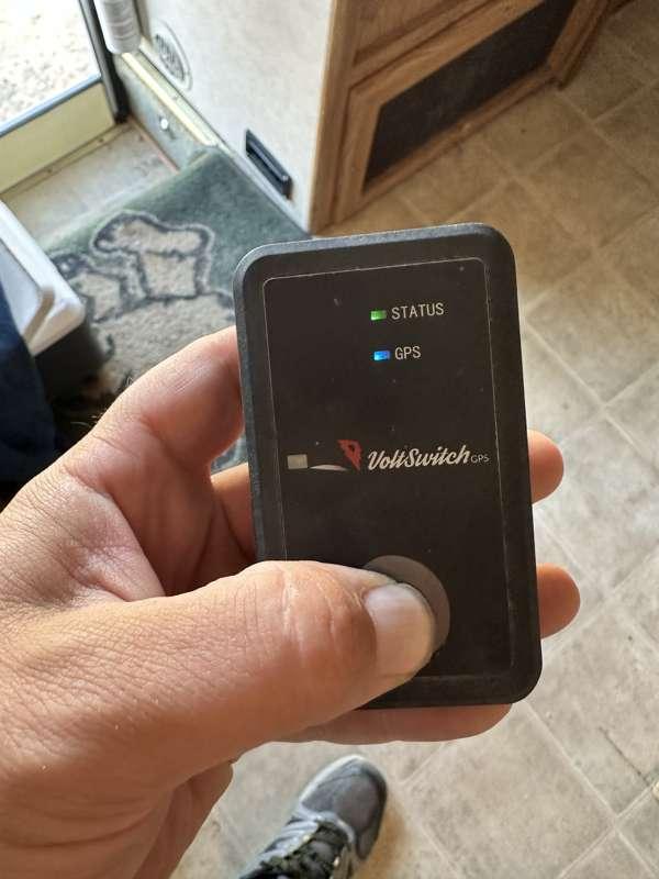 Found an active GPS tracker under my RV