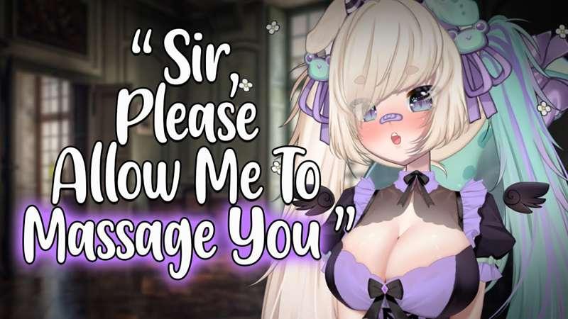 🐾┆[ASMR - EARLY RELEASE VIDEO]🧽🌼Your Personal Maid Massages You After A Long Day | F4M | massage | jazz music | submissive