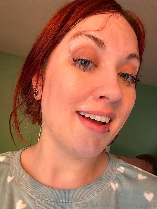 It looks like I got in an April shower of cum!