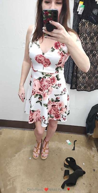 Having a down kinda day so bought myself a dress and heels. ..