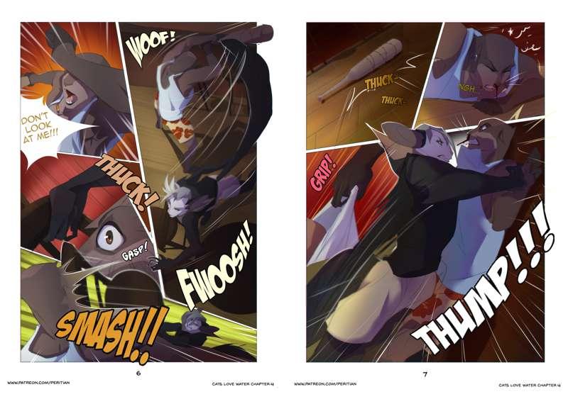Cats Love Wate IV pages 6-7 + Rewards
