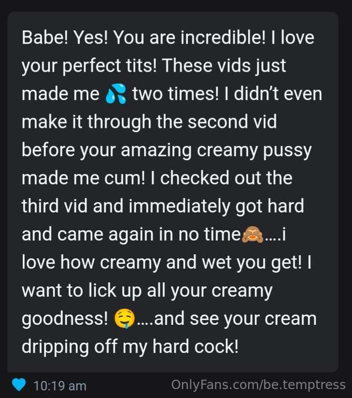 Did you see my plugged videos from the other night. Apparent..