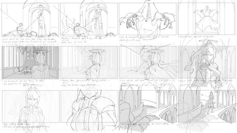 Storyboard Pages 4-7