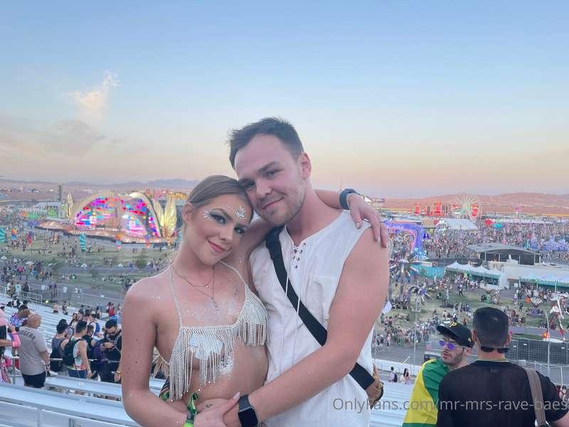 Colter and I, EDC 2022  😈 Check back in the morning for some..