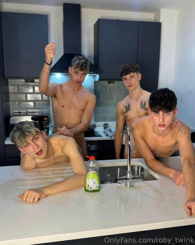 they put their soap on us 🥵💦