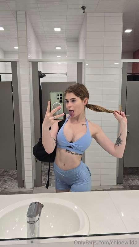Gym selfies 😋