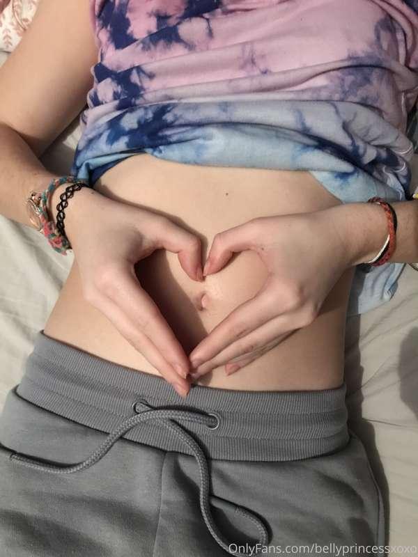 Show the belly love ❤️