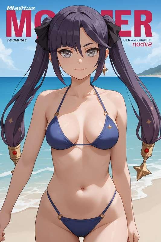 Mona - Genshin Impact NSFW Photobook