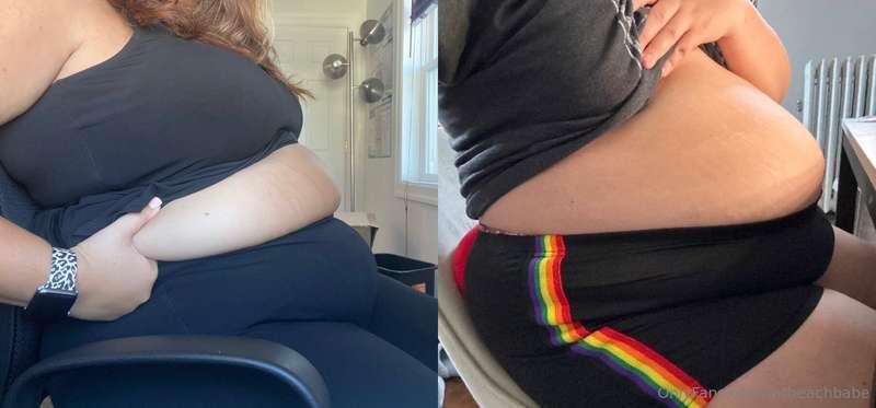 Nothing wrong with a little muffin top to start your morning..