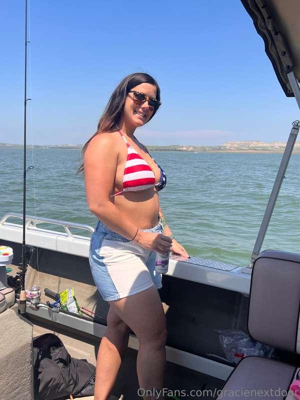 Had a good day on the boat 💗