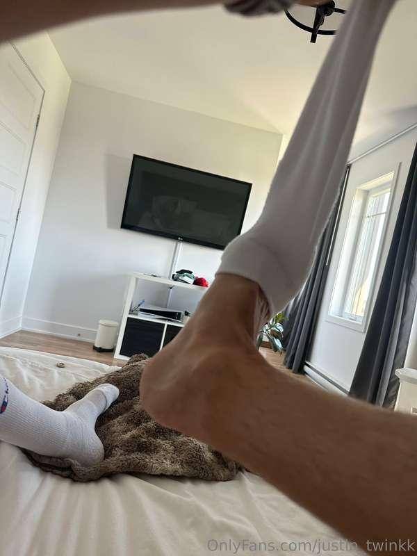 Start with my feet!!