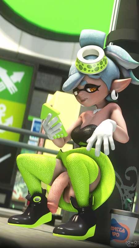 oooo its marie with a dick