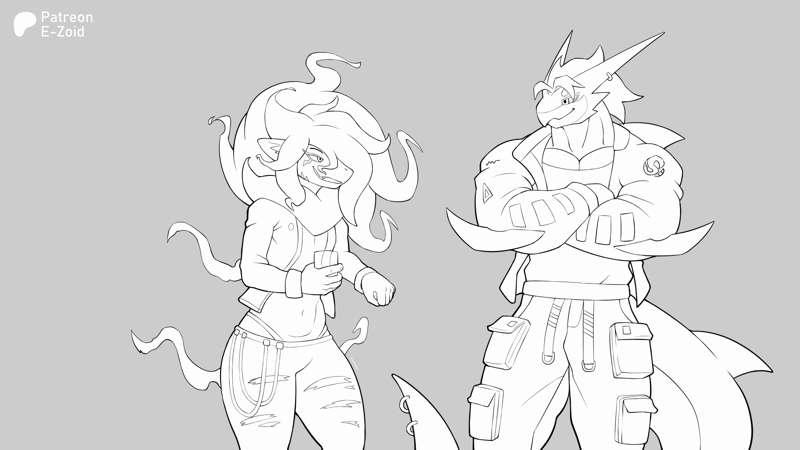 Joining Team Skull Background YCHs
