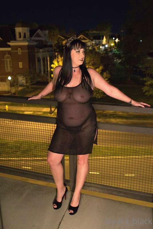 Was a little naughty......

FYI it was super cold and in a p..