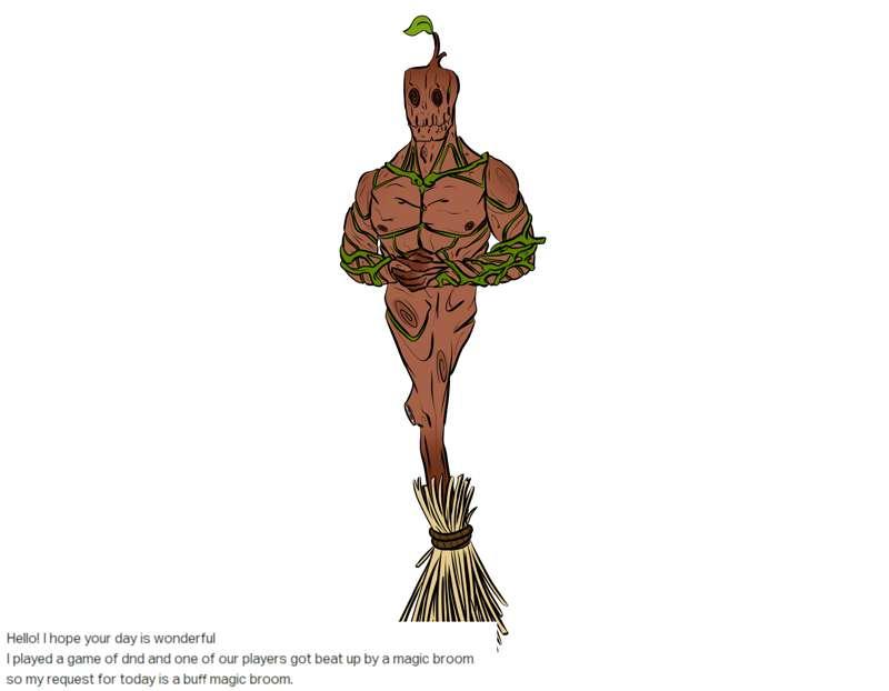 Gremlinqueen's Buff Broom